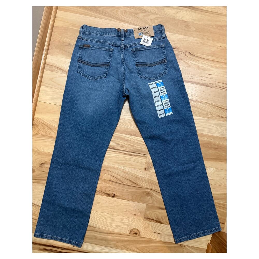 Ariat M2 Legacy Traditional Relaxed Boot Cut Jeans Size 32/30 - Picture 3 of 5